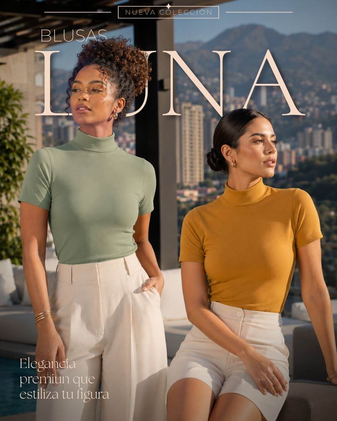 Blusas Luna